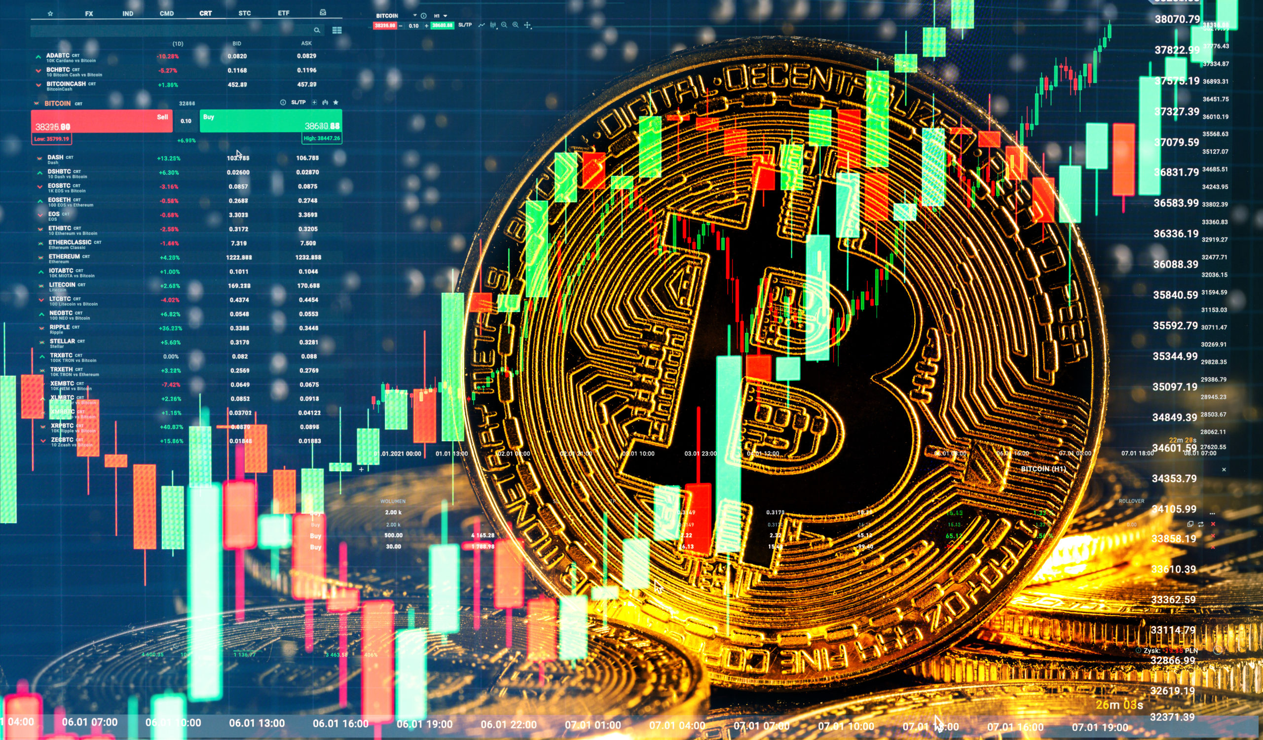 Bitcoin price dips under $21K while exchanges see record outflow trend
